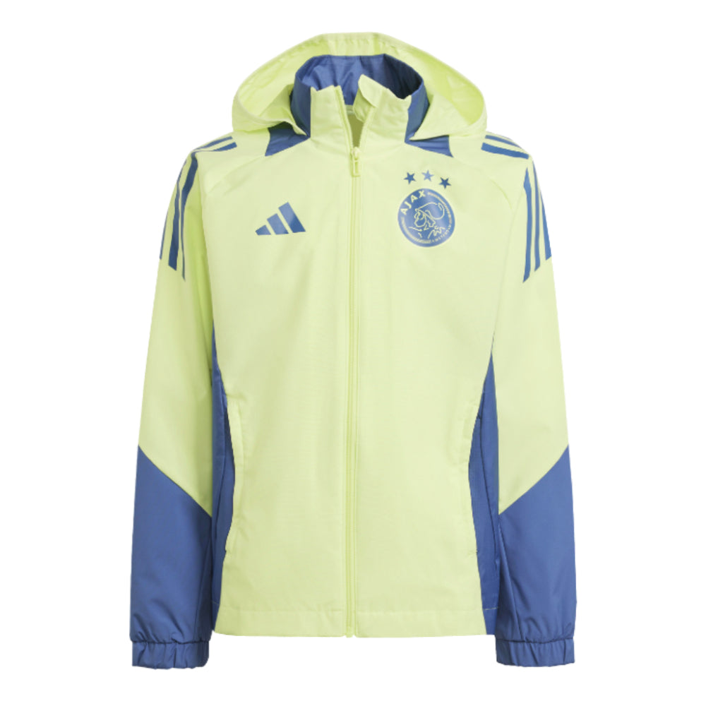 2024-2025 Ajax Allweather Jacket (Yellow) - Kids_0