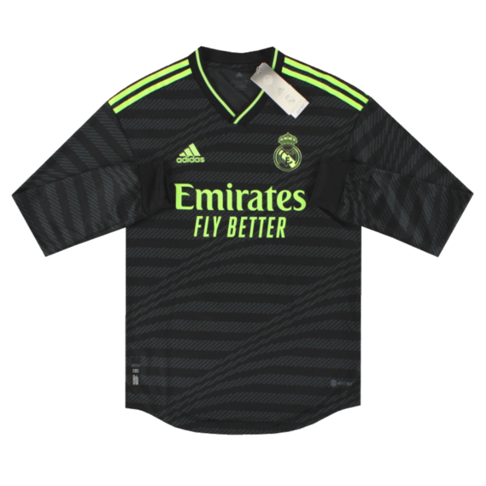 2022-2023 Real Madrid Authentic Long Sleeve Third Shirt_0