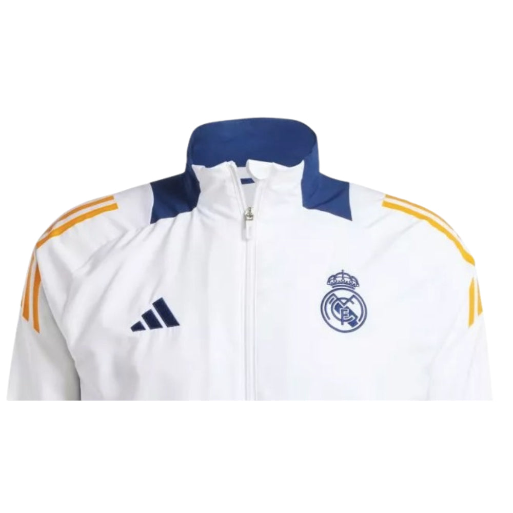 2024-2025 Real Madrid Presentation Jacket (White)_1