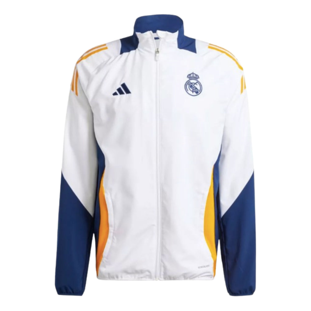 2024-2025 Real Madrid Presentation Jacket (White)_0