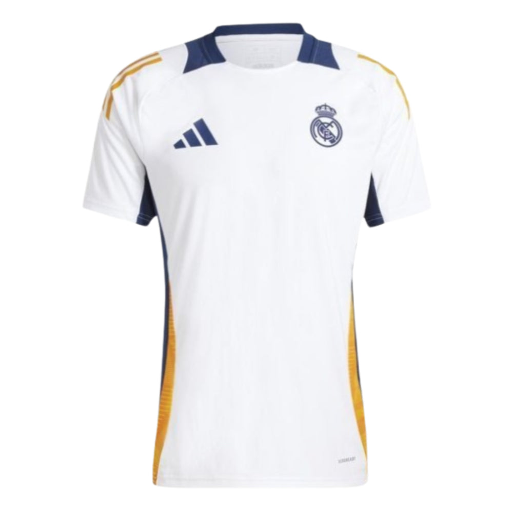 2024-2025 Real Madrid Training Tee (White)_0