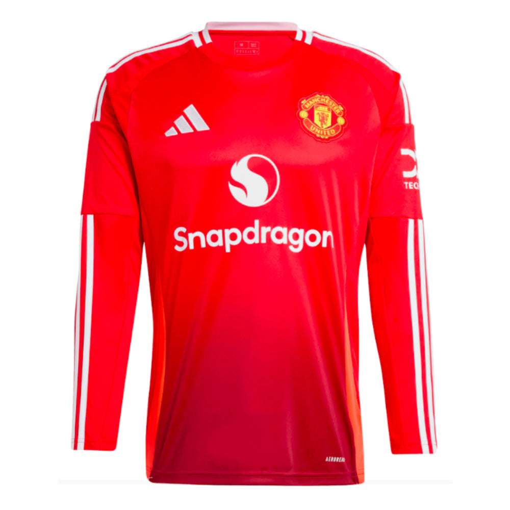 2024-2025 Man Utd Long Sleeve Home Shirt_0