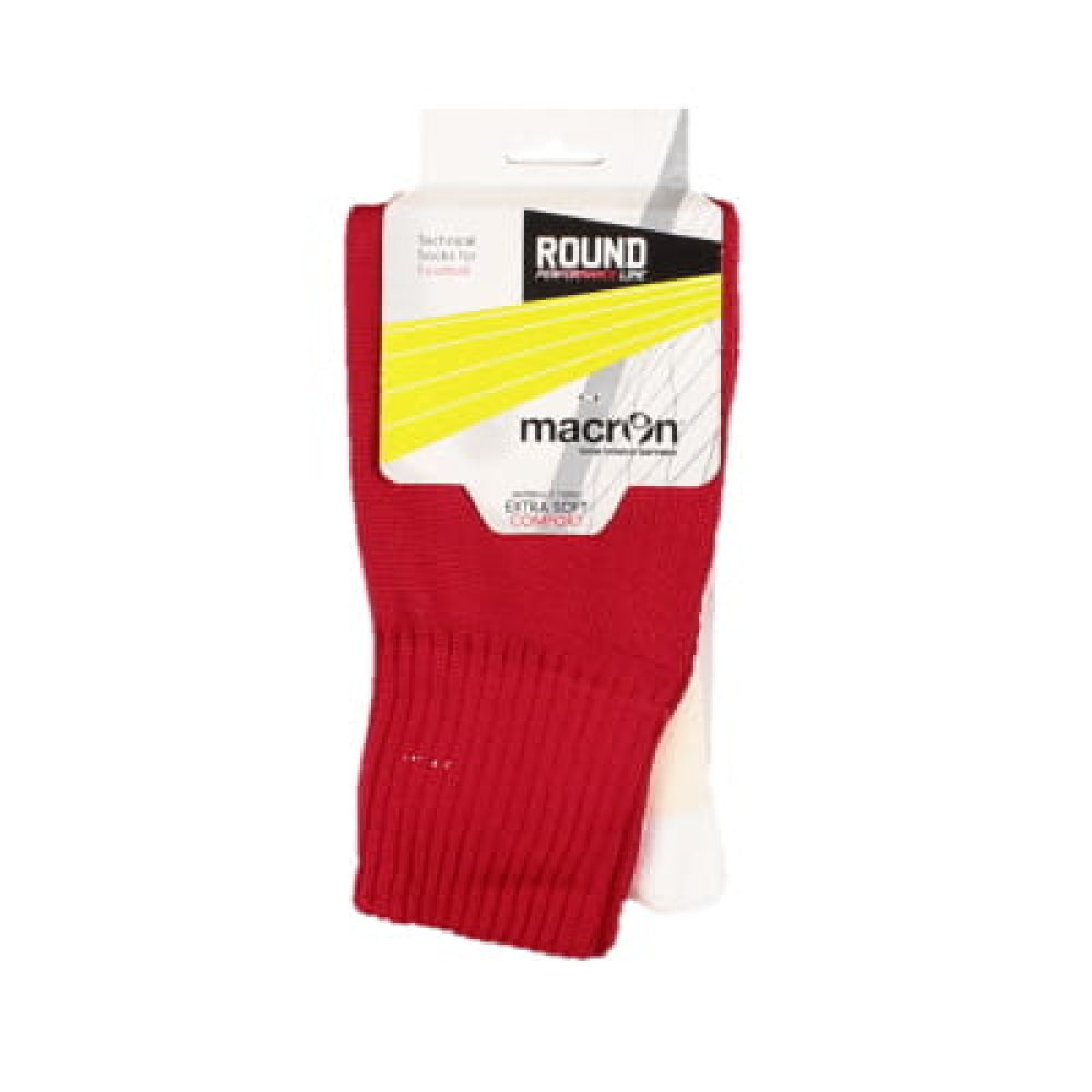 Macron Performance Socks (Red)_0