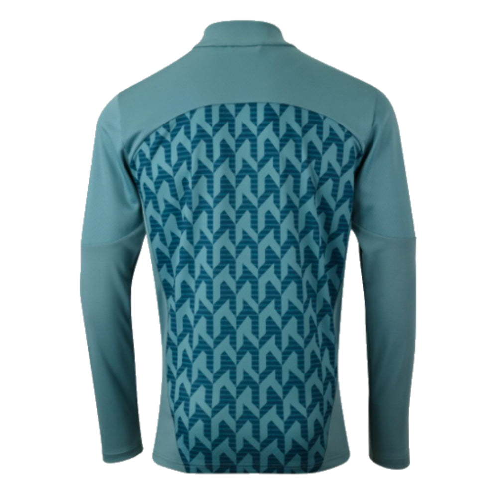 2024-2025 Marseille Prematch 1/4 Zip Top (Bold Blue)_2