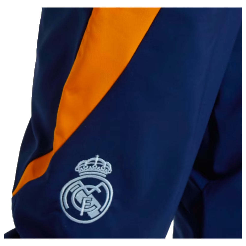 2024-2025 Real Madrid Presentation Pants (Navy) - Kids_1