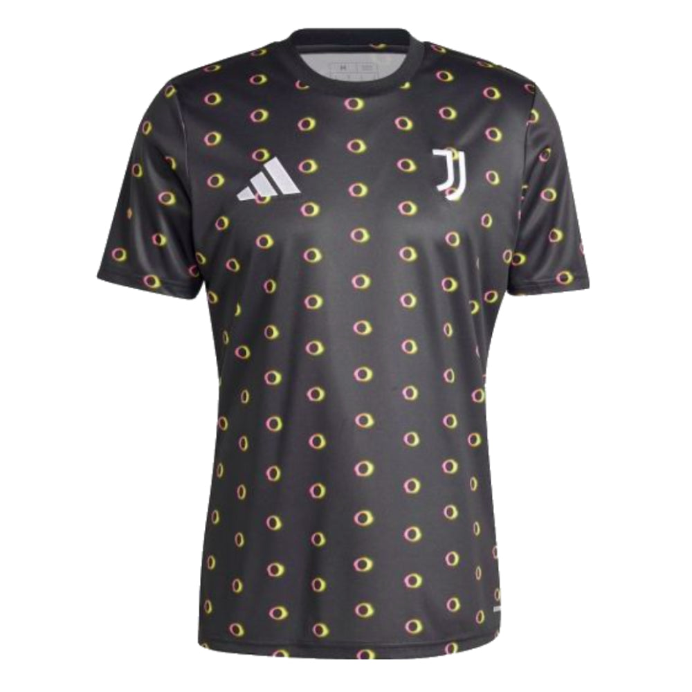 2024-2025 Juventus Pre-Match Shirt (Black)_0