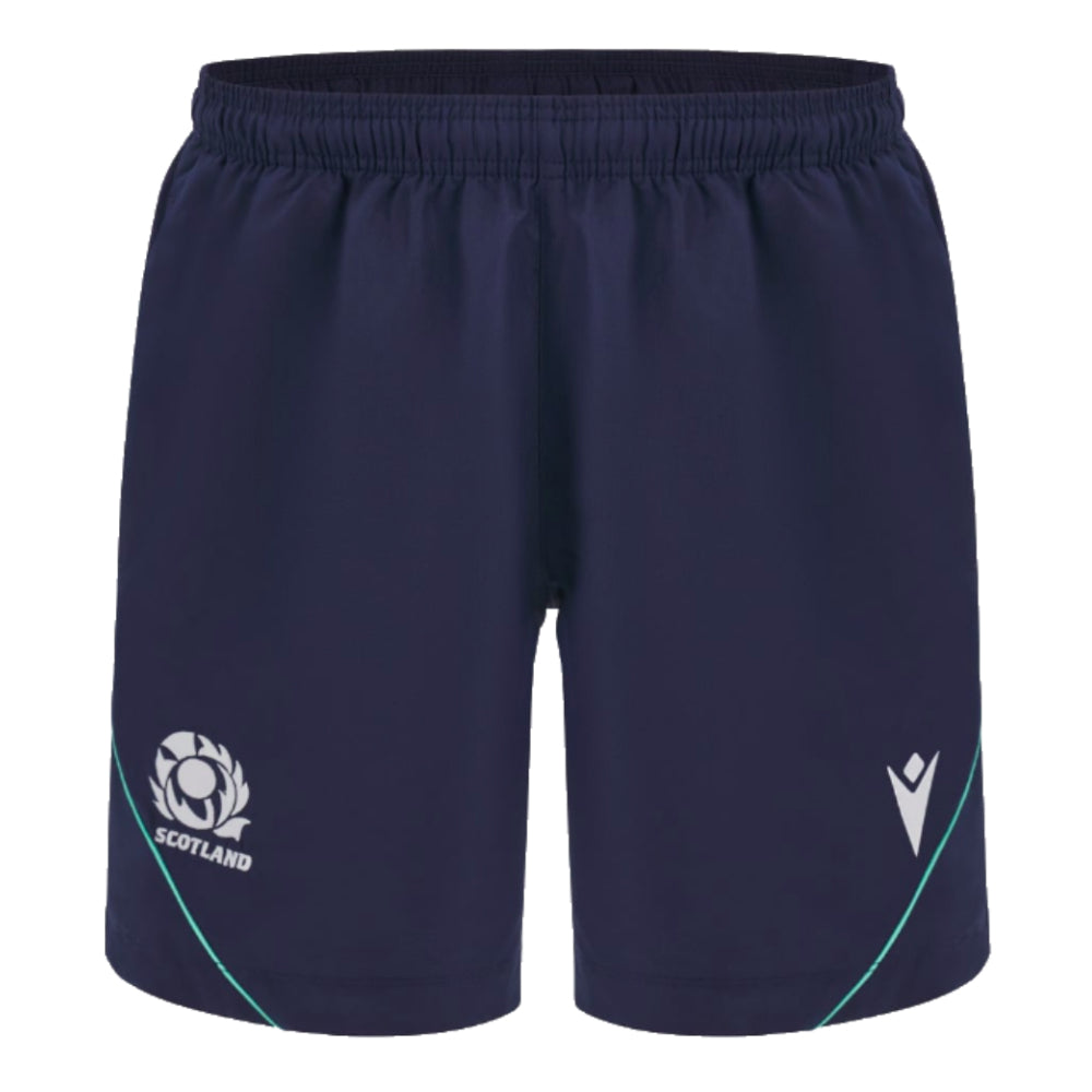 2024-2025 Scotland Rugby Bermuda Travel Shorts (Navy)_0