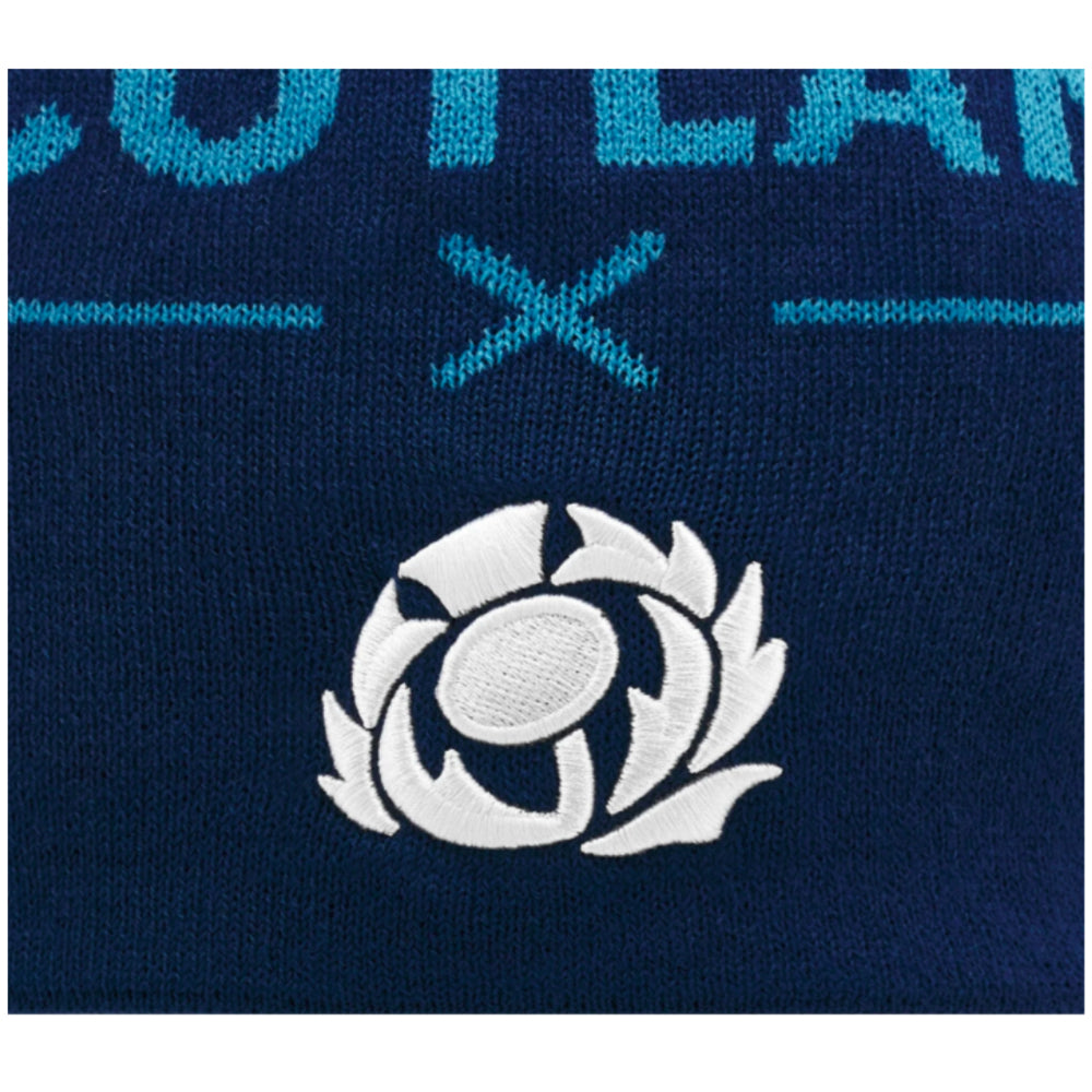 2024-2025 Scotland Rugby Skull Beanie (Navy)_1