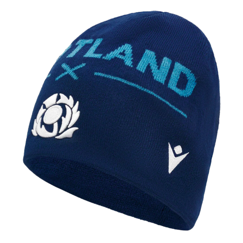 2024-2025 Scotland Rugby Skull Beanie (Navy)_0