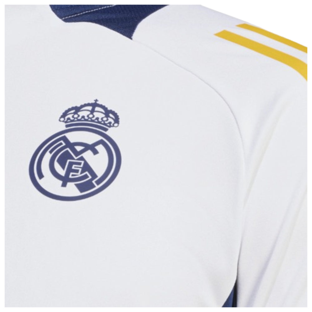 2024-2025 Real Madrid Training Top (White)_1