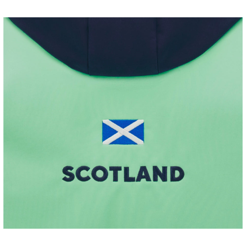 2024-2025 Scotland Rugby Softshell Jacket (Navy-Mint) - Kids_3