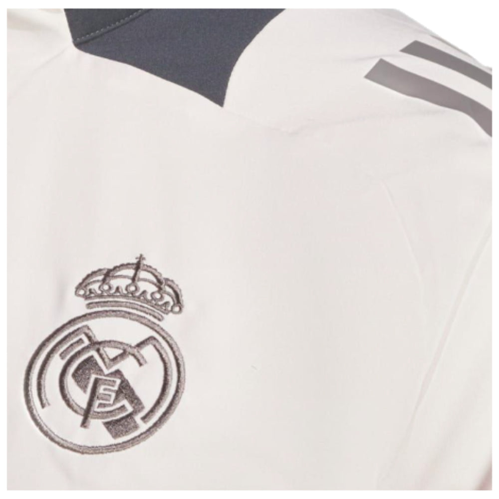 2024-2025 Real Madrid EU Presentation Jacket (Putty Mauve)_1