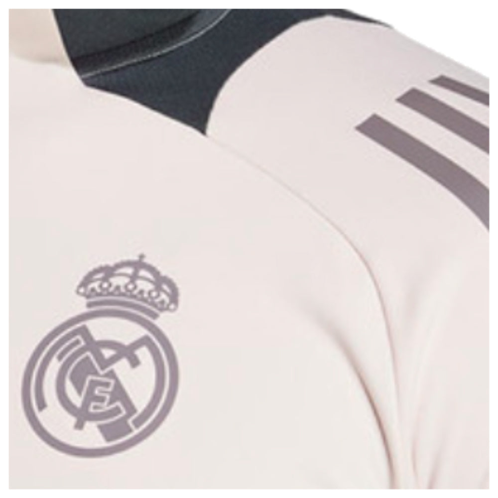 2024-2025 Real Madrid EU Training Top (Putty Mauve)_1