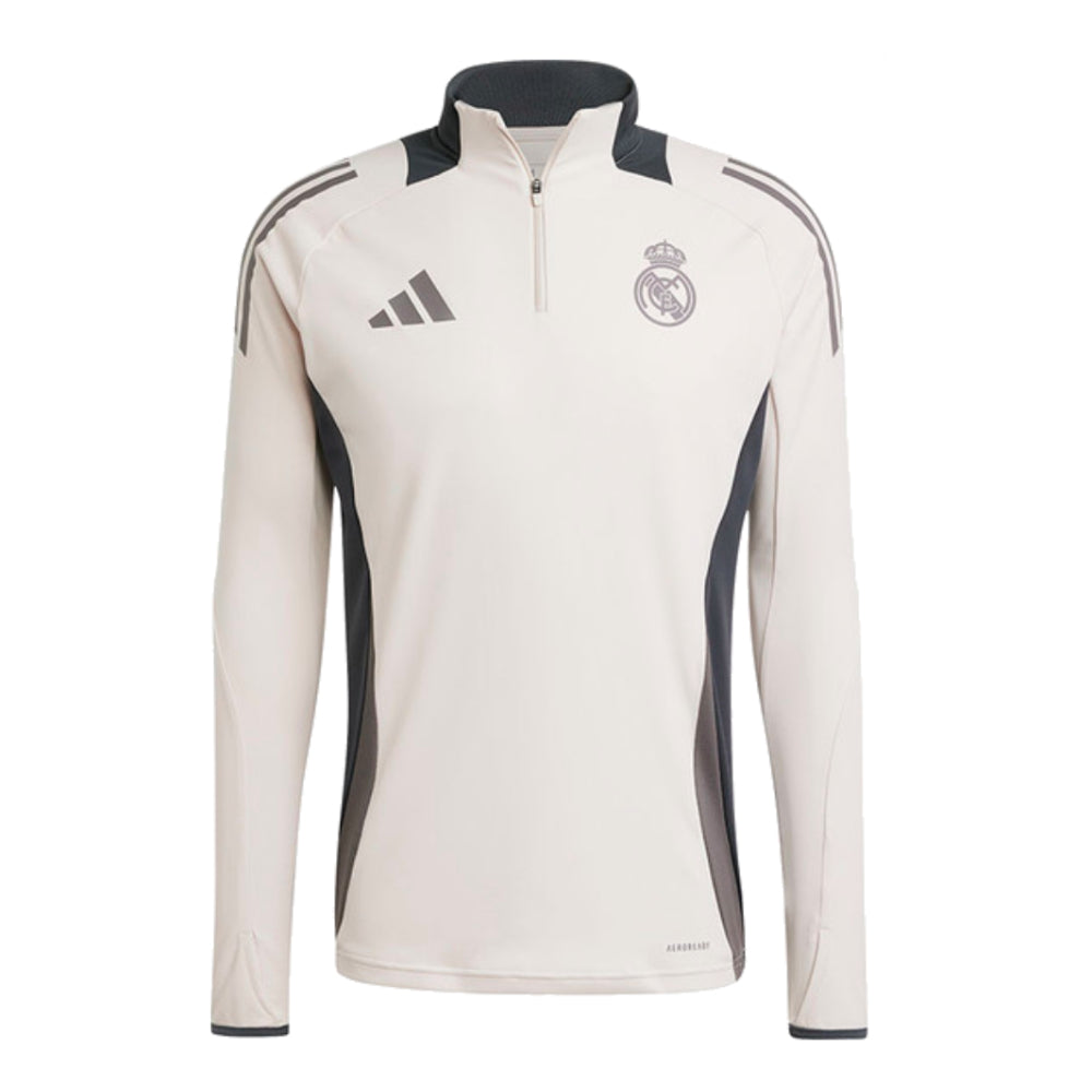 2024-2025 Real Madrid EU Training Top (Putty Mauve)_0