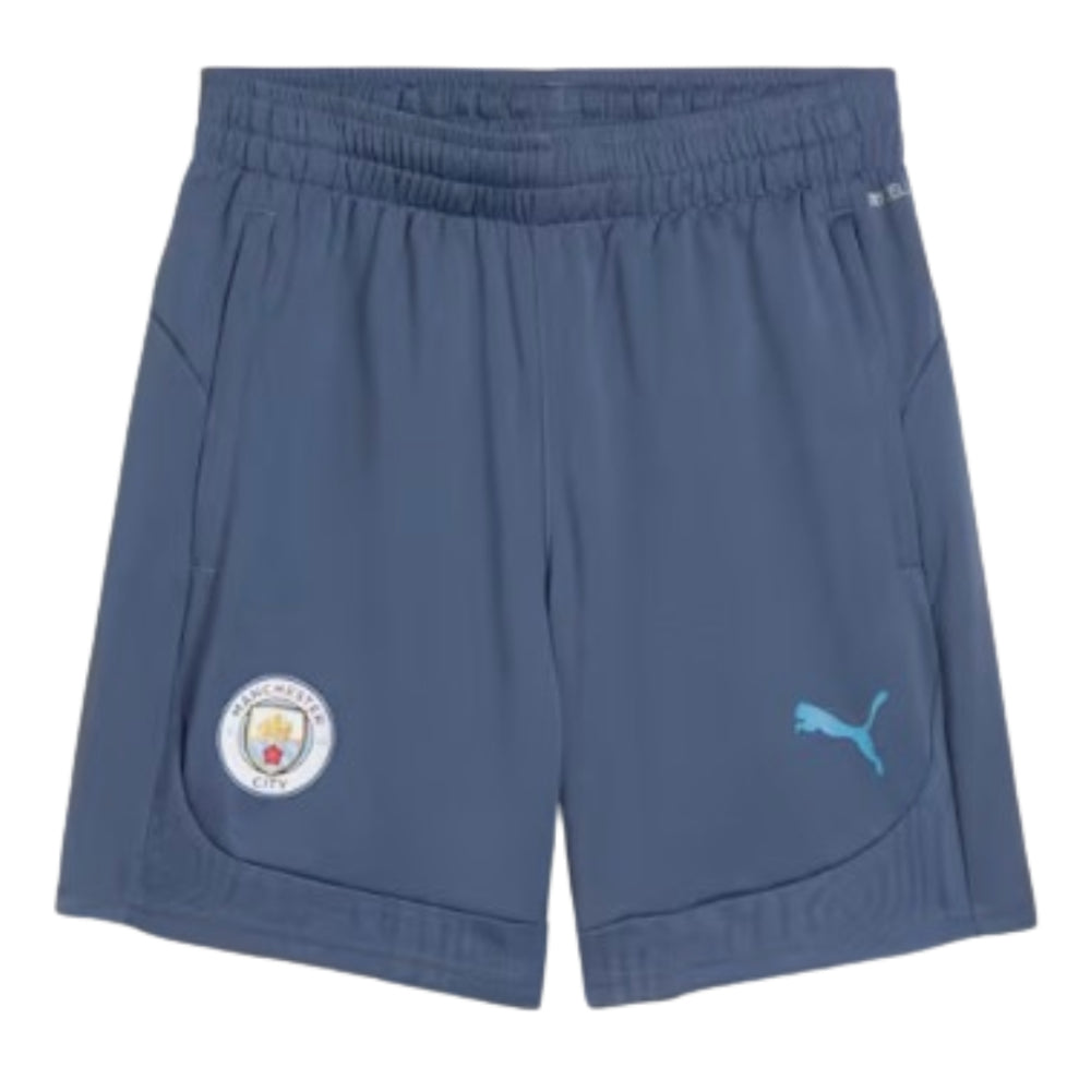 2024-2025 Man City Training Shorts (Inky Blue) - Kids_0