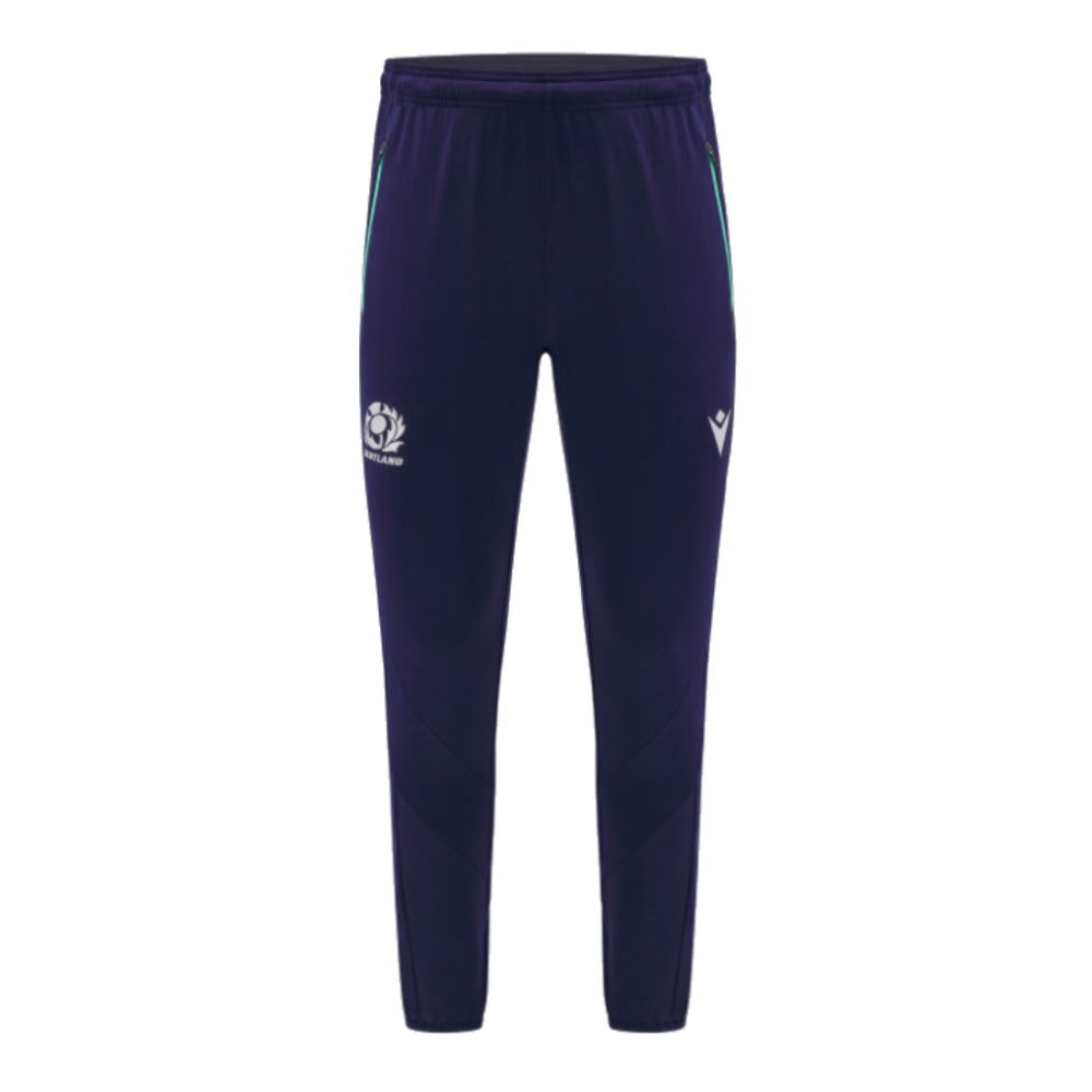 2024-2025 Scotland Rugby Fitted Training Pants (Navy) - Kids_0