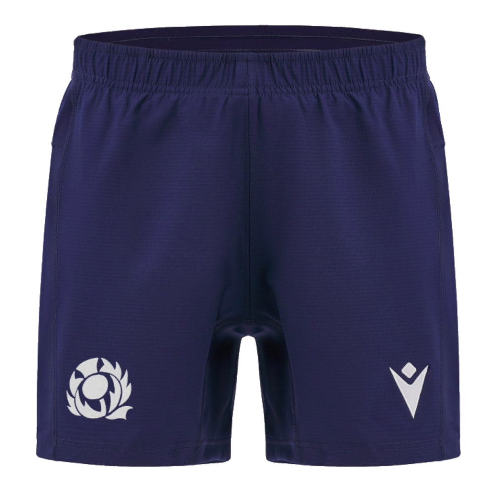 2024-2025 Scotland Rugby Training Shorts (Navy)_0