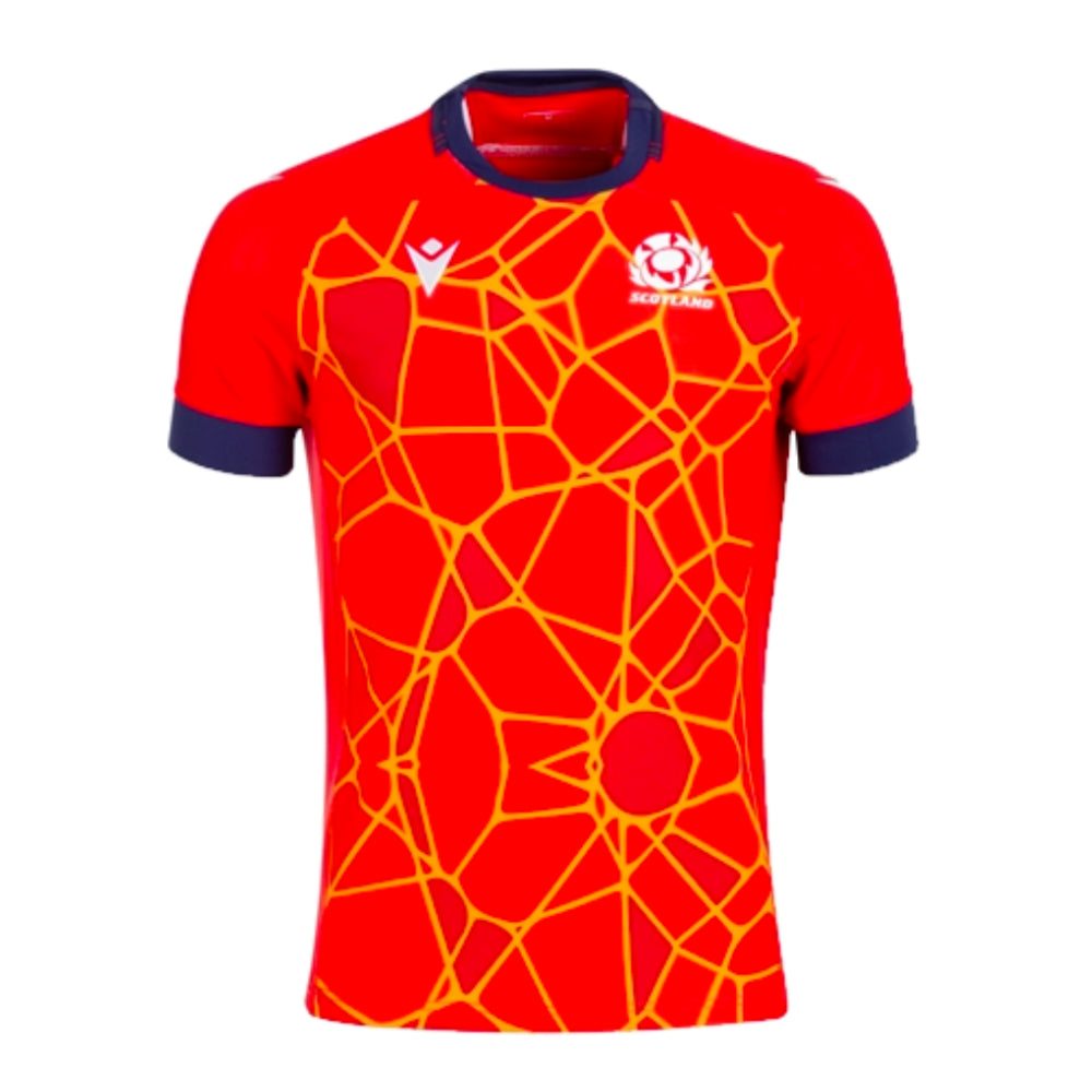 2024-2025 Scotland Rugby Training Jersey (Red)_0