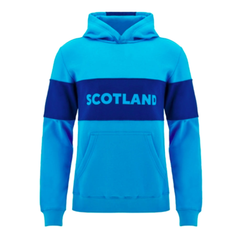 2024-2025 Scotland Rugby Leisure Hoody Sweatshirt (Sky Blue) - Kids_0