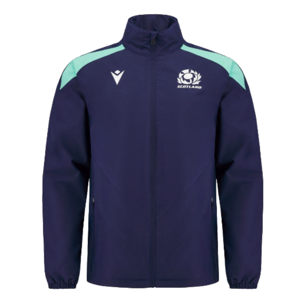 2024-2025 Scotland Rugby Waterproof Mesh Jacket (Navy)_0