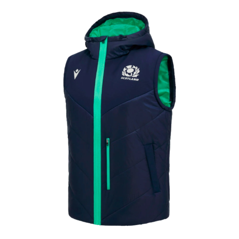 2024-2025 Scotland Rugby Bomber Padded Jacket (Navy)_3