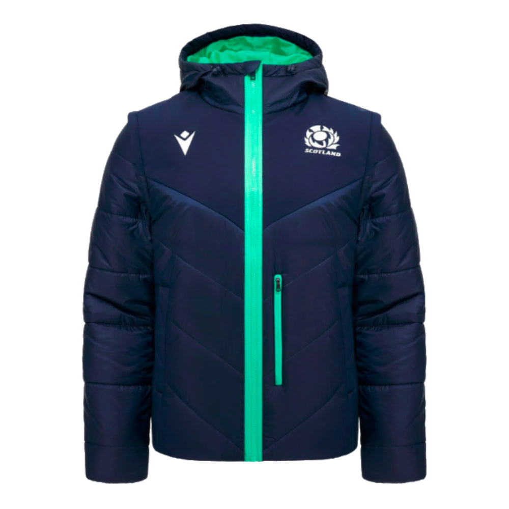 2024-2025 Scotland Rugby Bomber Padded Jacket (Navy)_0