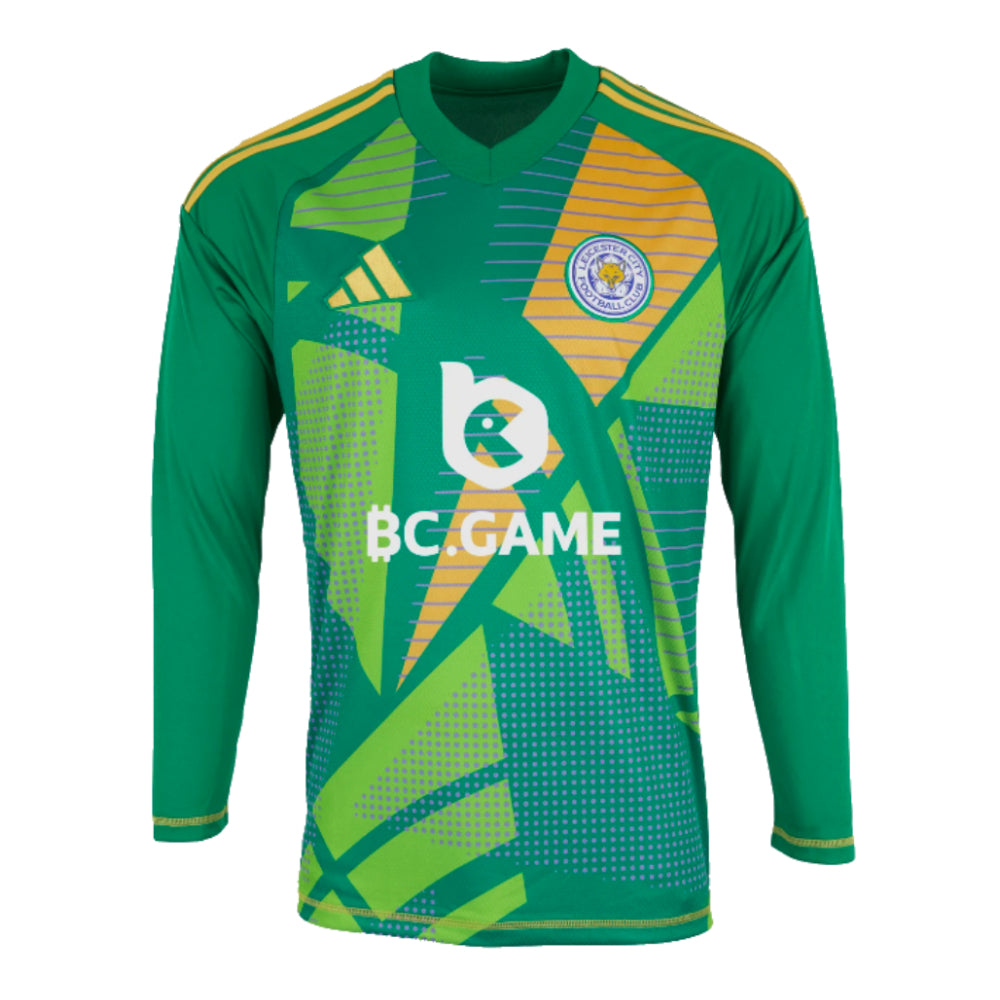 2024-2025 Leicester City Home Goalkeeper Shirt (Green)_0