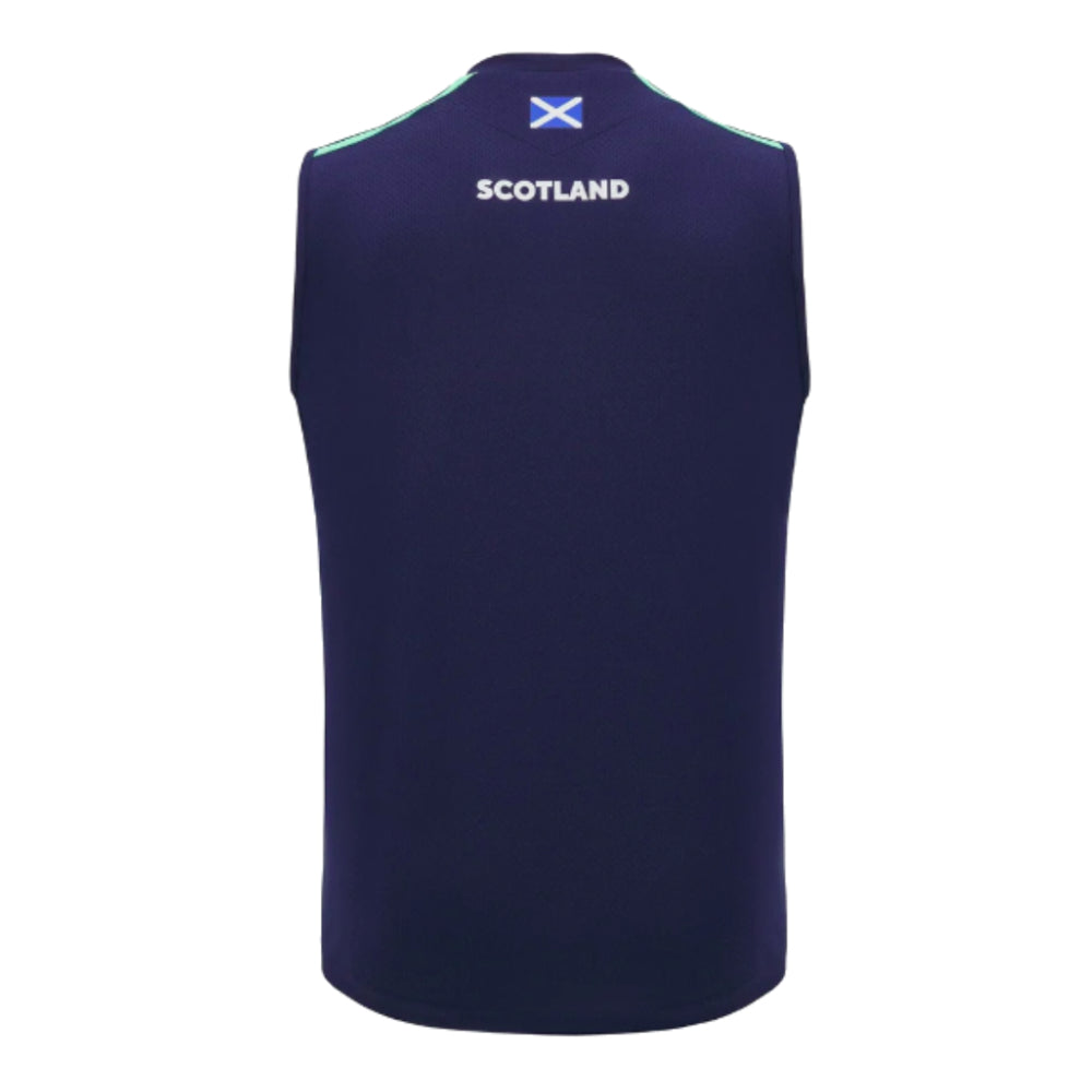 2024-2025 Scotland Rugby Training Vest (Navy) - Kids_1