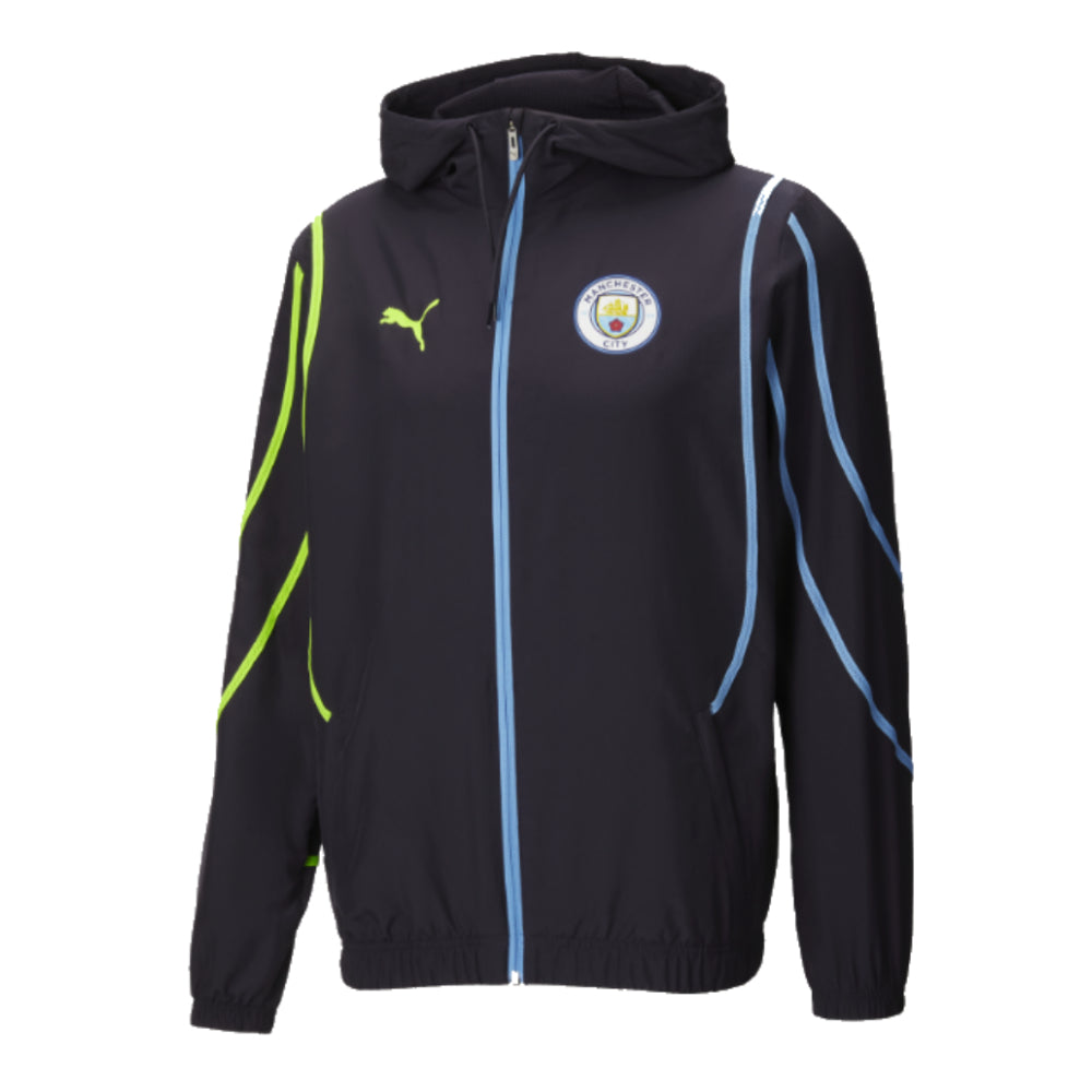 2024-2025 Man City Prematch Woven Jacket (Navy)_0