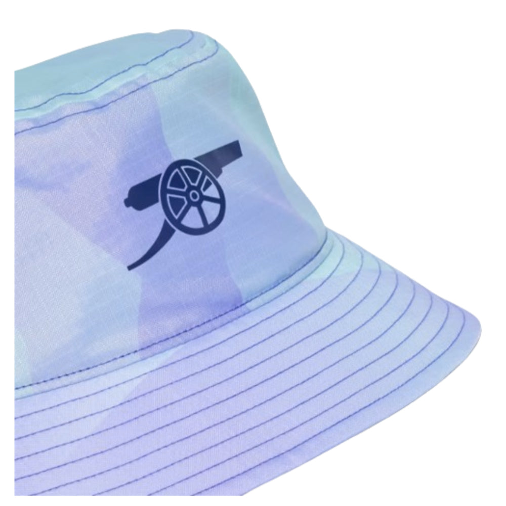 2024-2025 Arsenal Bucket Hat (Clear Aqua)_1