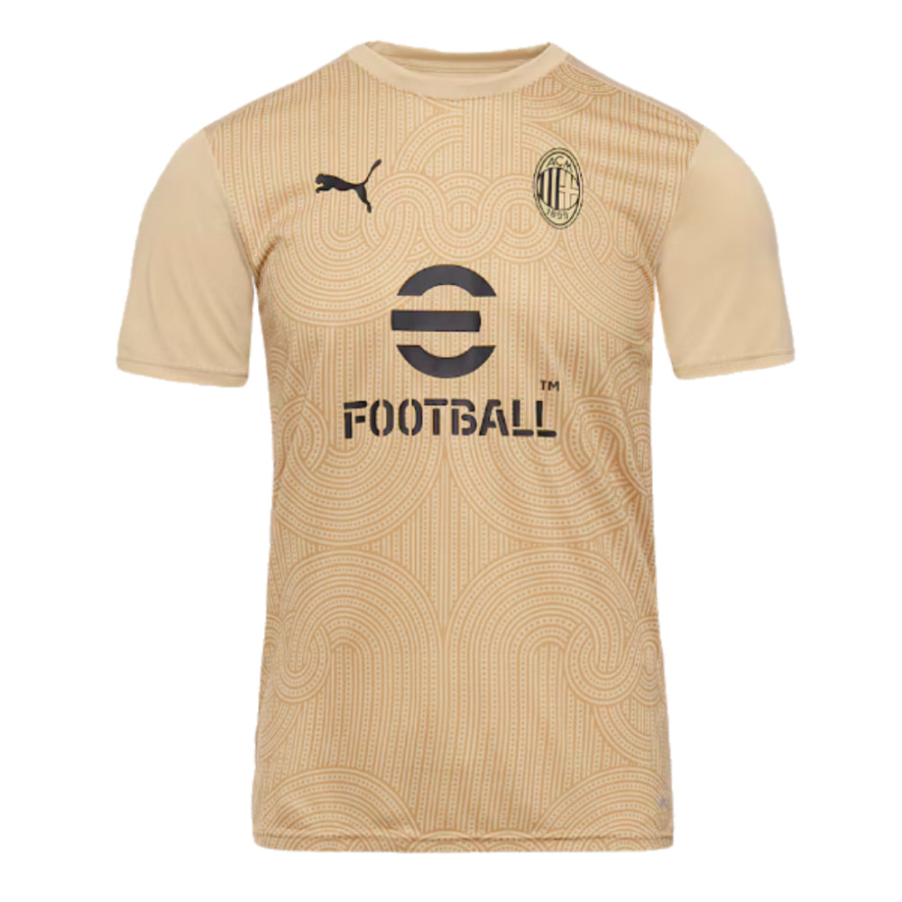 2024-2025 AC Milan Pre-Match Shirt (Putty)_0