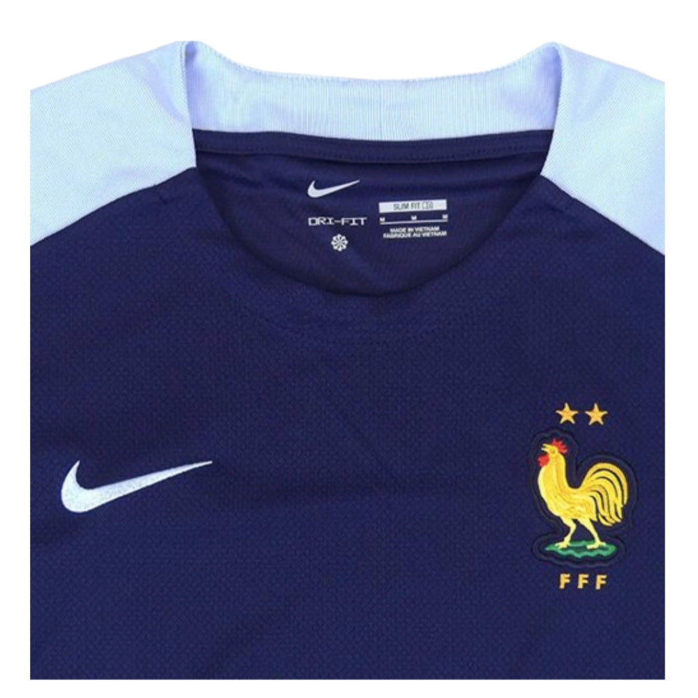 2024-2025 France Dri-Fit Strike Training Shirt (Navy)_2