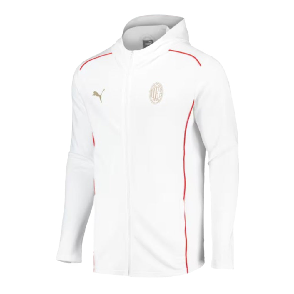 2024-2025 AC Milan Casuals Hooded Jacket (White)_0