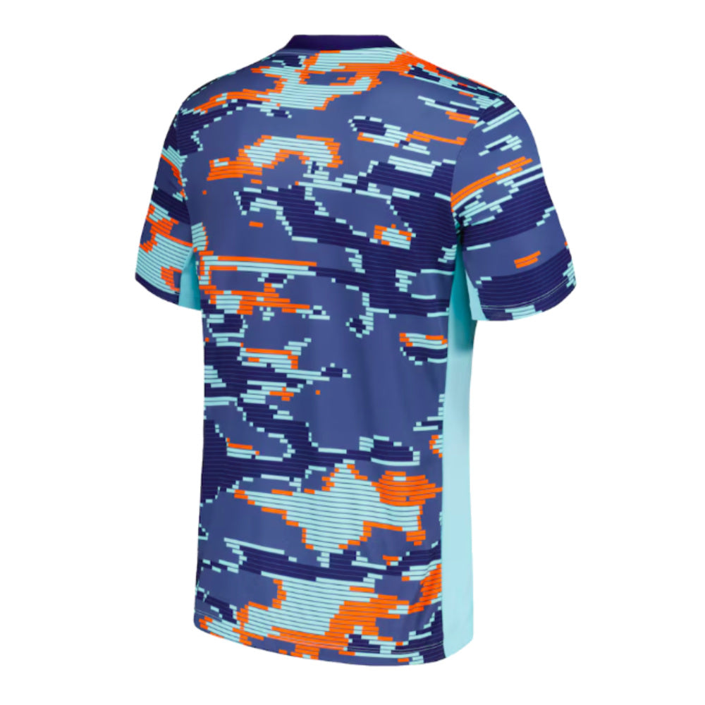 2024-2025 Netherlands Academy Pro Pre-Match Shirt (Blue)_1