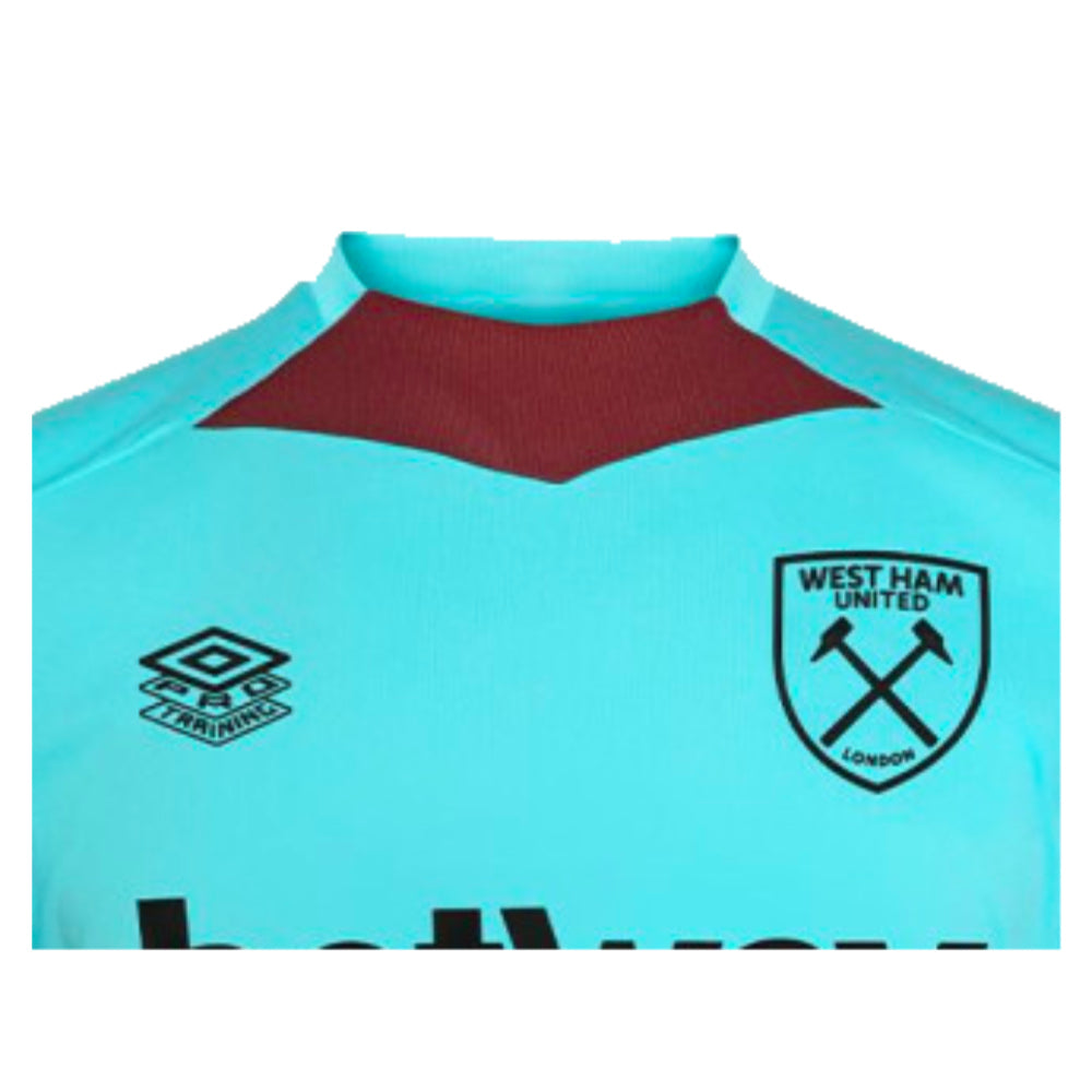 2024-2025 West Ham Training Jersey (Blue Radiance)_1