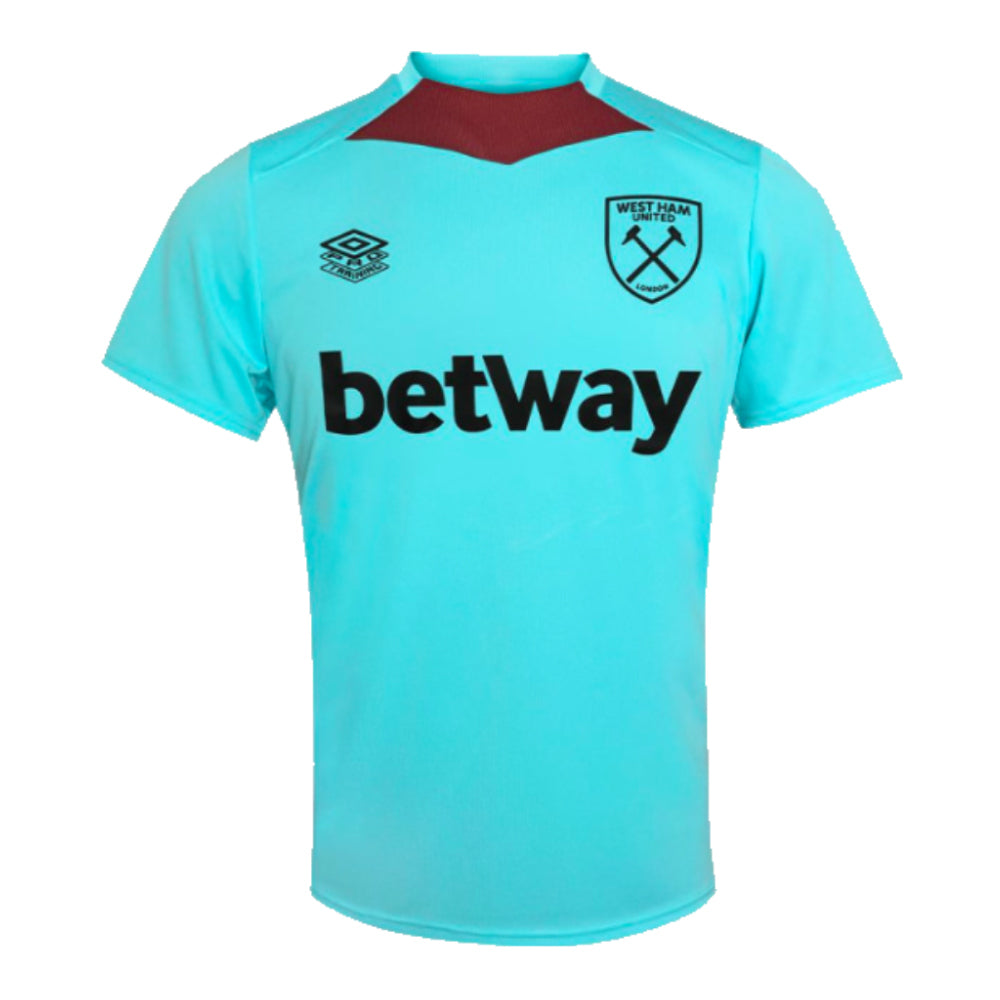 2024-2025 West Ham Training Jersey (Blue Radiance)_0