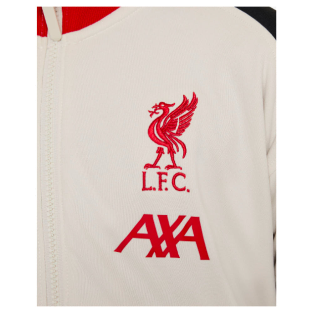 2024-2025 Liverpool Academy Pro Anthem Jacket (Beige) - Kids_2