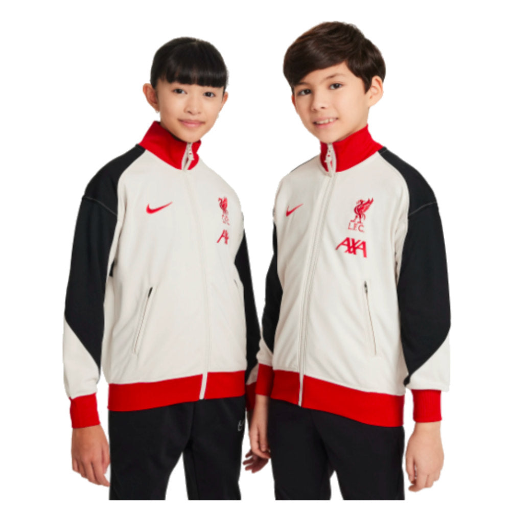 2024-2025 Liverpool Academy Pro Anthem Jacket (Beige) - Kids_0