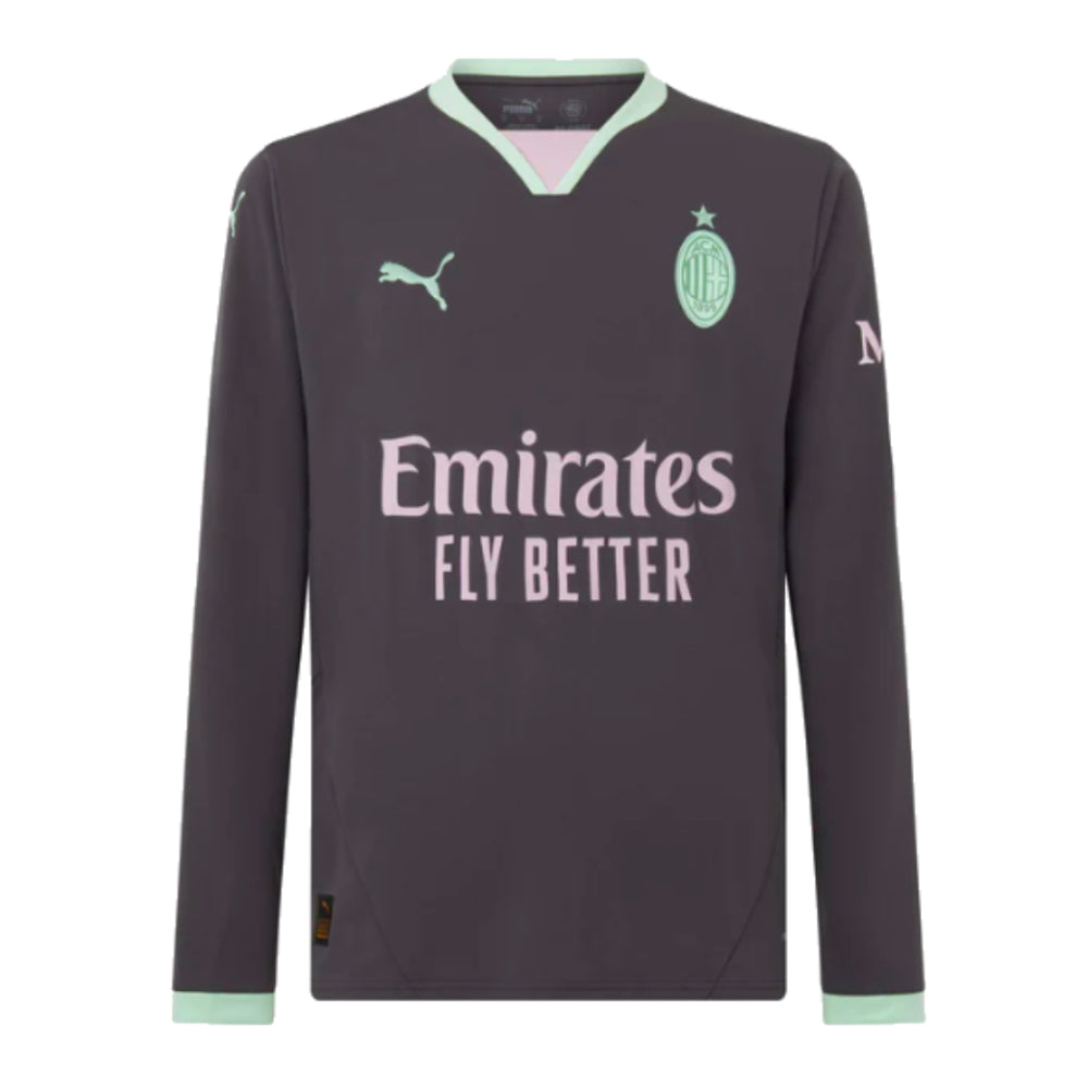 2024-2025 AC Milan Third Long Sleeve Shirt_0