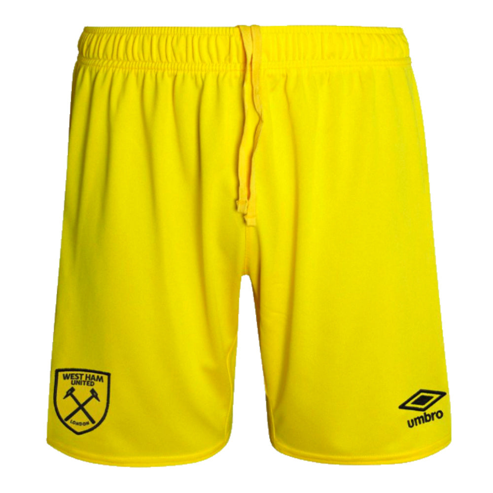 2024-2025 West Ham Away Goalkeeper Shorts (Yellow)_0