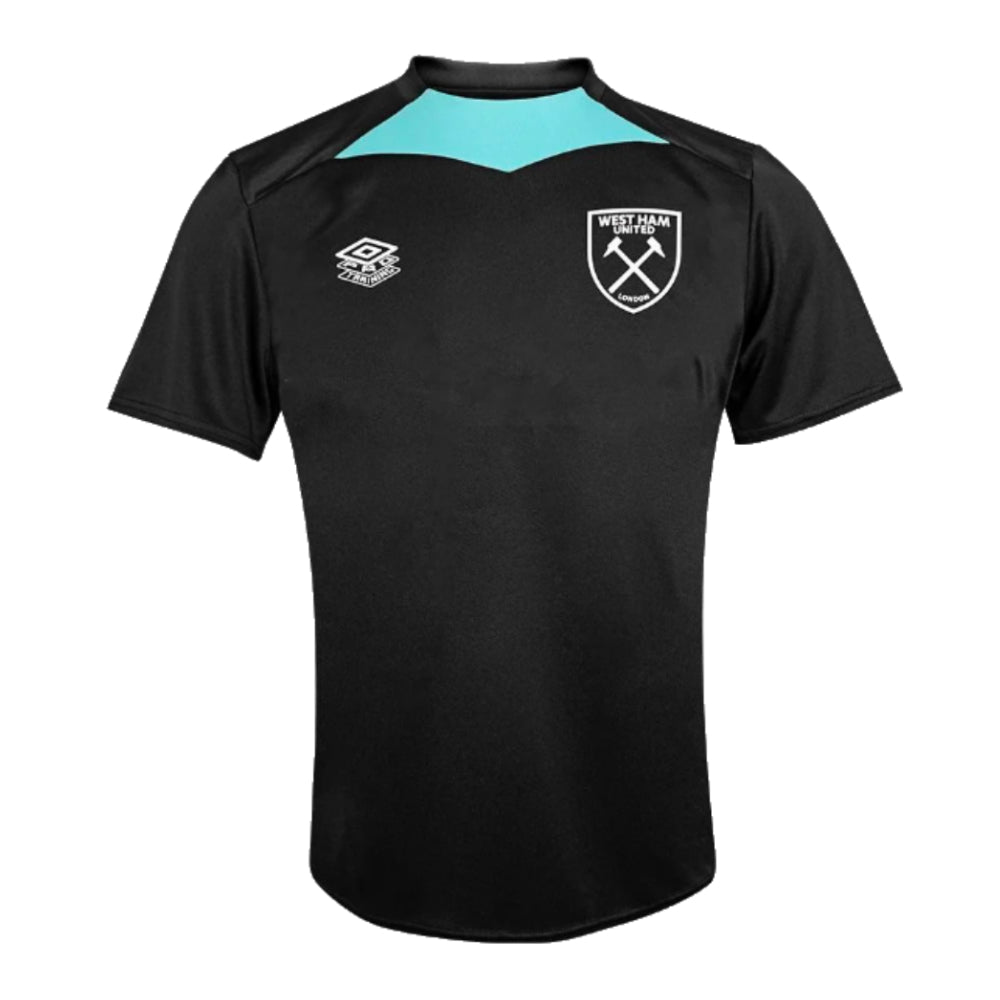 2024-2025 West Ham Training Jersey (Black) - Kids_0