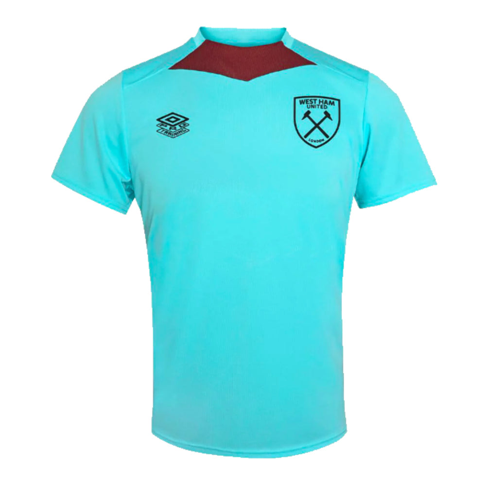 2024-2025 West Ham Training Jersey (Blue Radiance) - Kids_0