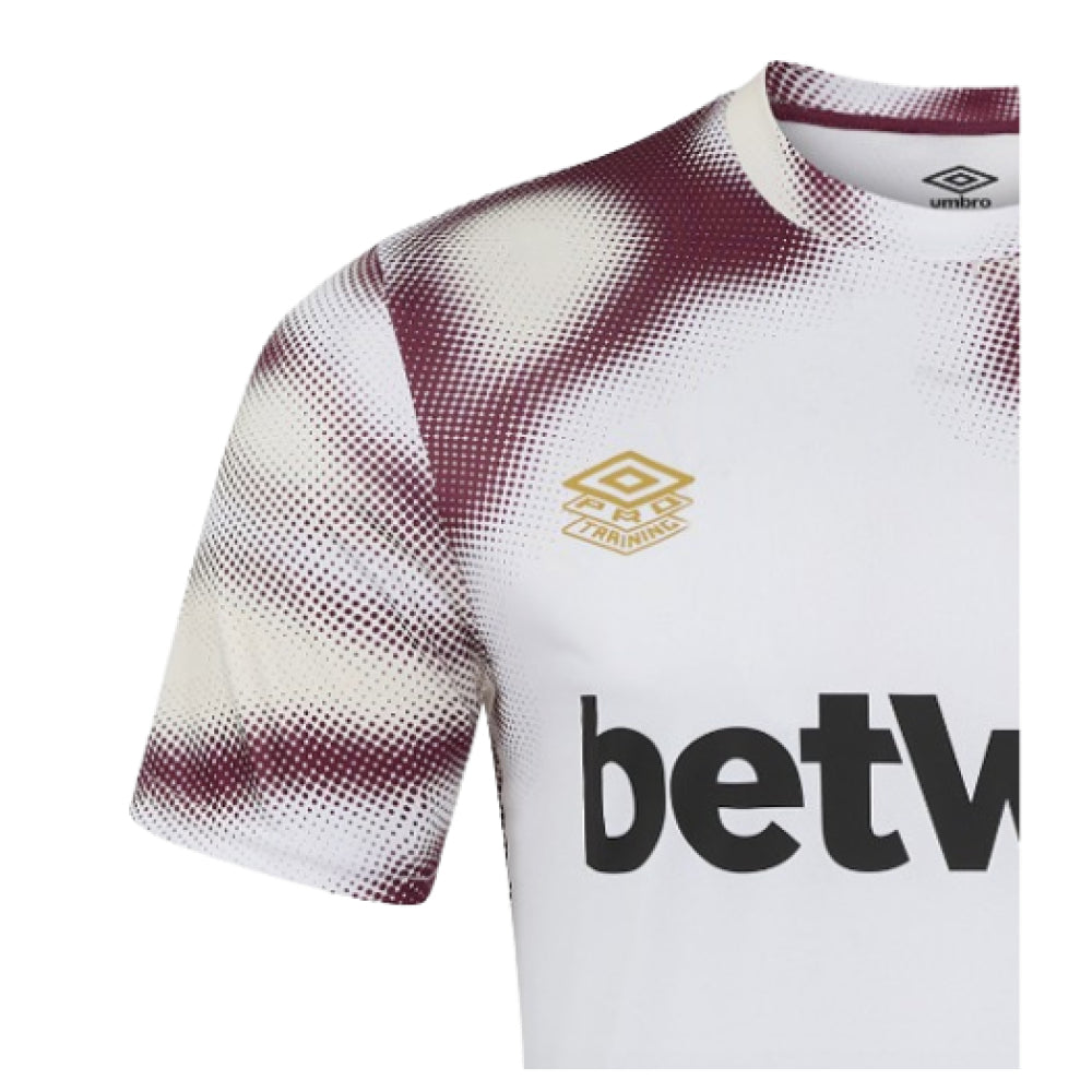 2024-2025 West Ham Warm Up Jersey (White)_3