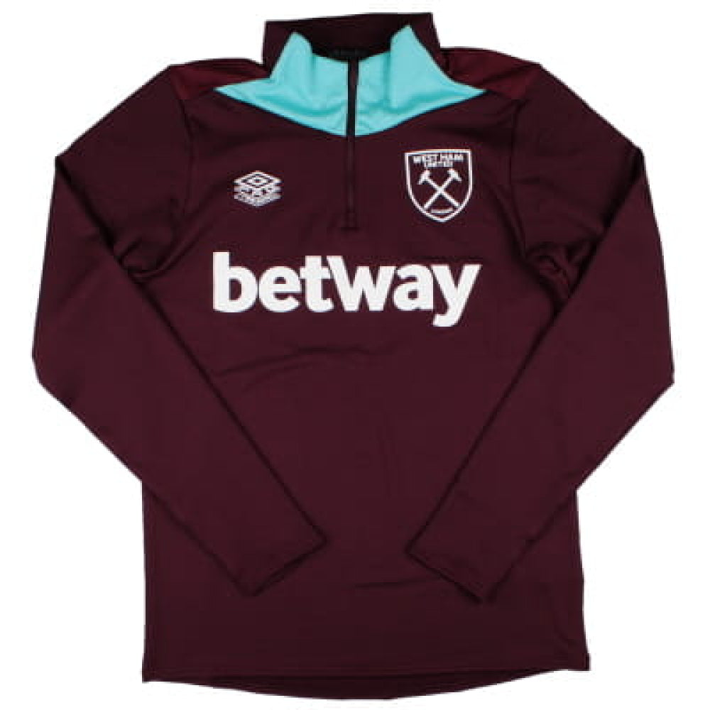 2024-2025 West Ham Mid Layer Top (Wine)_0