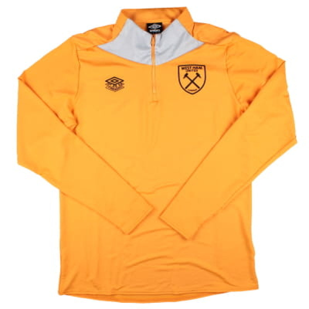 2024-2025 West Ham Mid Layer Top (Blazing Orange)_0