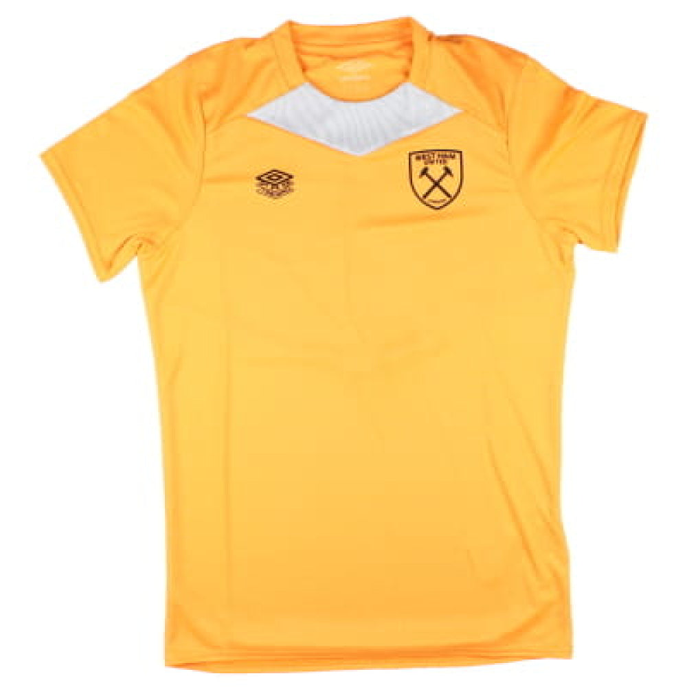 2024-2025 West Ham Training Jersey (Orange) - Kids_0