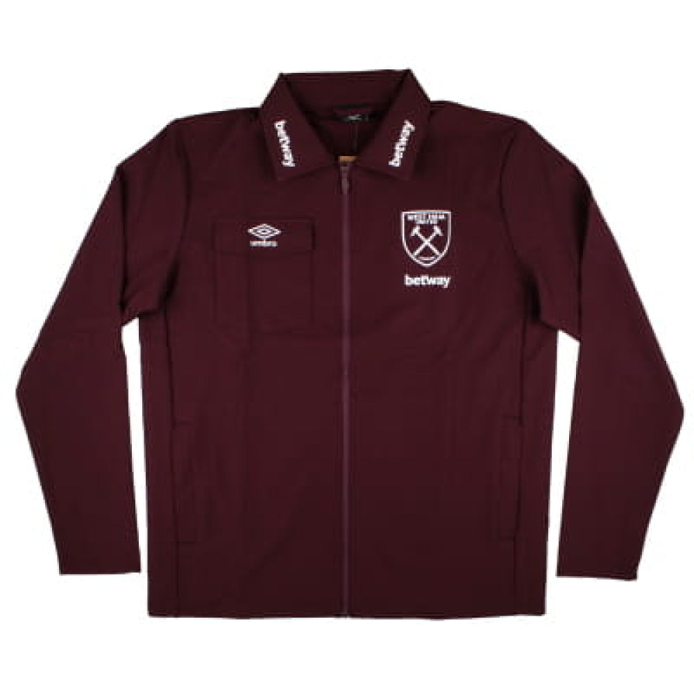 2024-2025 West Ham Presentation Jacket (Wine)_0