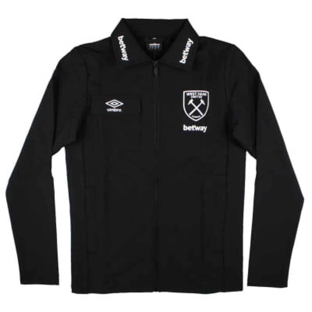 2024-2025 West Ham Presentation Jacket (Black)_0