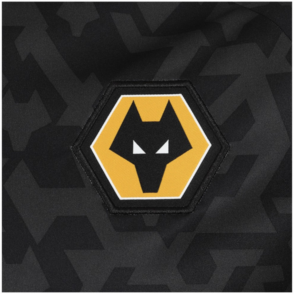 2024-2025 Wolves Pre Match Training Shirt (Black)_1