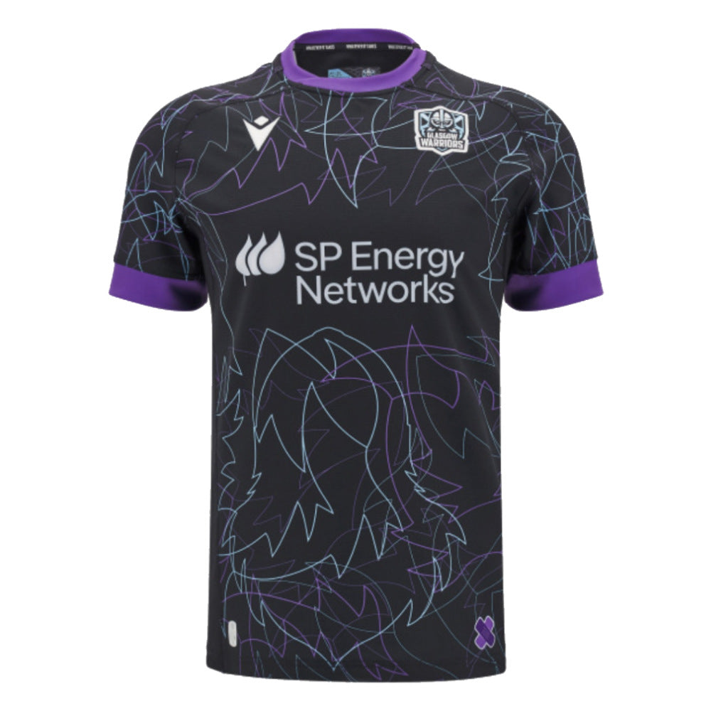 2024-2025 Glasgow Warriors Rugby Training Jersey (Navy) - Kids_0